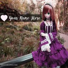 So these are best cute dolls images for whatsapp dp and hope you will enjoy this beautiful doll images collection. Write Name On Princess Doll Profile Image My Name Pix Cards