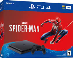 Best Buy Sony Playstation 4 1tb Marvel S Spider Man Console Bundle Jet Black 3003217