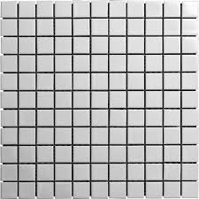 الصين 25x25 كلاسيكي بلون أبيض وأسود لامع السيراميك بلاط الموزاييك الموردون عينة مجانية فوشان رونويل