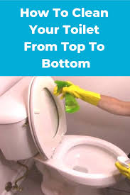 How To Clean Your Toilet From Diy Top To Bottom Cleaning Hacks Diy Cleaning Hacks Toilet Cleaning Hacks