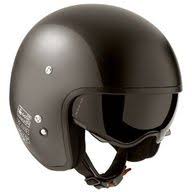 Custom Motorcycle Helmet Helm Helm Motorrad Schwarz Matt