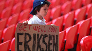 Jun 13, 2021 · nach den dramatischen szenen um christian eriksen ist für dänemark das sportliche in den hintergrund gerückt. Logo Eriksen Danischem Spieler Geht Es Wieder Besser Zdftivi