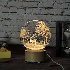 3d Led Night Light Apollobox