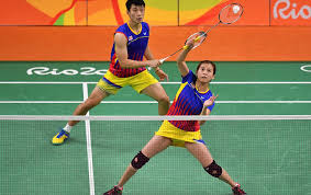 Maybe you would like to learn more about one of these? Badminton Doubles Front Court Player Shuttle Smash