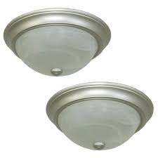 Flush mount lighting is lighting that installs directly against the ceiling. Flush Mount Lighting At Lowes Com