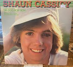 Listening to my fave! Da doo Ron Ron by Shaun Cassidy!! ❤️