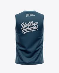This tank top mockup template has a lot of individual elements which can be customize to. Men S Sleeveless Muscle Shirt Mockup Back View In Apparel Mockups On Yellow Images Object Mockups