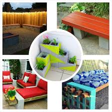 I love the idea of using cinder blocks as planters, and have seen some really cute ones out there. Tuesday S Tips Diy Patio Cinder Block Ideas Design Indulgences