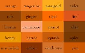 Orange falls in the warm color category, while green is categorized as a cool color. These 240 Color Names Make The Best Color Thesaurus