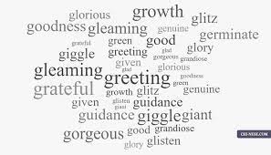List Of Positive Words That Start With G Positive Words Starting With G