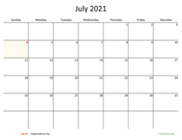 Full bleed size (starting document size) horizontal. July 2021 Calendar Wikidates Org