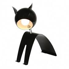 Cat Shaped Black Metal Desk Lamp 14 Uniquelamps Lamp Cat Lamp Beautiful Lamp
