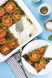 Low-carb Cheese And Spinach Pie Five Minutes Prep Recipe Vegetarian Recipes Healthy High Protein Vegetarian Recipes Vegetarian Recipes