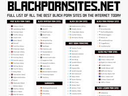 Black Porn Sites and Similar Porn Directories | The Porn Bin