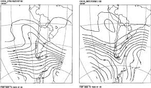 Synoptic Weather Charts 500 Hpa Showing Typical