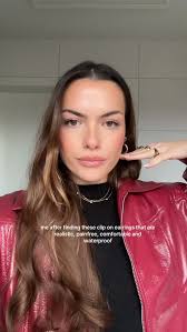 The cutest, most realistic and comfiest ever , -, -, -, -, #jewelry  #jewelrytour #cliponearrings