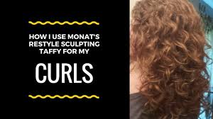 In this post we share super easy and cute hairstyles for curly hair, as well as tips on how to style and care for curly hair. Styling Curls Frizz Free With Monat S Restyle Instant Taffy Youtube