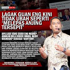 Arti 'melepaskan anjing terjepit' di kamus besar bahasa indonesia (kbbi). Lagak Guan Eng Kini Tidak Ubah Seperti Melepas Anjing Tersepit Penang Online
