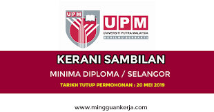 Jawatan kosong di hospital pengajar upm / universiti putra malaysia 2019. Permohonan Jawatan Kosong Di Koperasi Universiti Putra Malaysia Upm Berhad