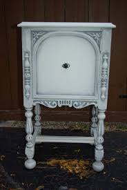 West End Furniture Rockford Il This Is A Nightstand That Was Rescued In New Jersey Also It Is Custom Painted Vintage Furniture Antique Furniture Scrollwork