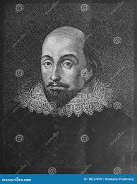 Portrait De William Shakespeare Un Poète Anglais Dramaturge Et Acteur  Largement Considéré Comme Le Plus Grand écrivain En Anglais Image stock