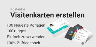 Visitenkarten Erstellen Gestalten Drucken App 2021 Apps Bei Google Play