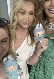 Kathy Hilton's Adorable Labubu Dolls with Jewelry