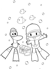 242 x 338 jpeg 21 кб. Pocoyo Elly Coloring Pages Coloring And Drawing