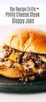 Directions in a large skillet over medium heat, heat vegetable oil. Philly Cheese Steak Sloppy Joes The Recipe Critic