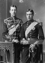 King George V King Of Great Britain As A Prince With His Older Queen Victoria Family Queen Victoria Prince Albert King George