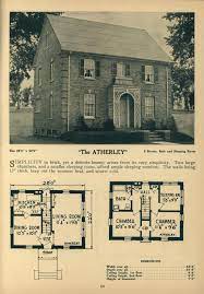 Deyo S Book Of Homes Colonial House Plans Vintage House Plans Cottage Floor Plans