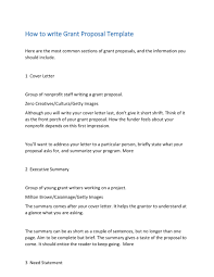 How to post leaving cert courses work. 40 Grant Proposal Templates Nsf Non Profit Research á… Templatelab