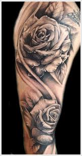 For some, they represent conquering fears and are a reminder to live every day like it's their last. Forearm Rose And Butterfly Tattoo Designs