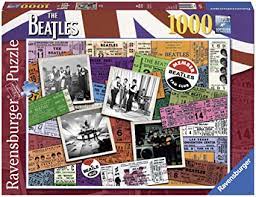 We did not find results for: Amazon Com Ravensburger The Beatles Tickets 1000 Piece Jigsaw Puzzle For Adults Every Piece Is Unique Softclick Technology Means Pieces Fit Together Perfectly Toys Games