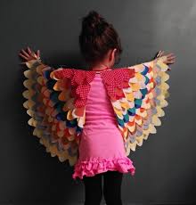 Einfaches Faschingskostum Fur Die Kleinsten Selbergemachte Flugel Aus Faschingskostume Kinder Ideen Zum Selbermachen Fur Kinder Halloween Kostume Selbstgemacht