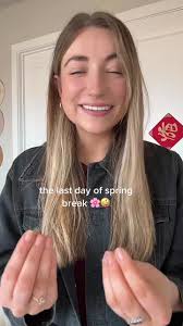 Embracing the Last Day of Spring Break