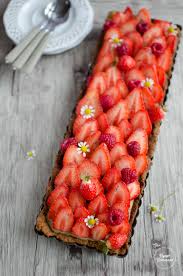 Tarte Aux Fraises Ig Bas Avec Pate Sablee Et Creme Patissiere