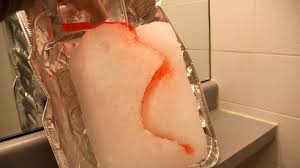 how to make an ice luge in a hotel room