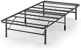Whichever you decide, you can expect free shipping the zinus smartbase is a simple metal frame. Zinus Smartbase Zero Assembly Mattress Foundation 14 Inch Metal Platform Bed Frame No Box Spring Needed Sturdy Steel Frame Underbed Storage Narrow Twin Buy Online At Best Price In Uae Amazon Ae