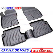 The great hokusai wave chrome carbon fiber decor car floor mat. For Toyota Rav4 Aca21w Jdm 2000 2005 Car Floor Mats Carpets Auto Floor Mats Skidproof Car Styling Interior Decoration Floor Mats Aliexpress