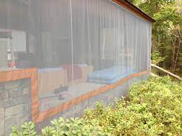 Do It Yourself Outdoor Curtains Residential Canvas Patio Porch Deck Enclosures Outdoor Curtains Patio Outdoor Curtains Mosquito Netting Patio