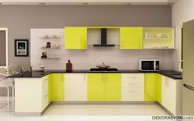 Renkli mutfak dolapları resim galerisi: Yesil Beyaz Iki Renkli Mutfak Dolaplari Ev Dekorasyonu