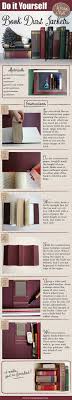 Diy Book Dust Jackets Book Covers Cool Instructographics Book Cover Diy Diy Book Book Crafts