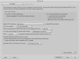 How to write out an image as a jpeg file with jdeli step 1 add jdeli to your class or module path. Iptc Xmp Preferences Camera Bits