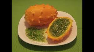The spiky and bright yellow/orange skin of kiwano fruit, also known as horned melon, will immediately grab your attention once you see it. Horned Melon How To Eat Kiwano Melon Youtube