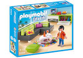 Das moderne wohnhaus von playmobil einrichten mit kinderzimmer badezimmer wohnzimmer kueche. Wohnzimmer 5584