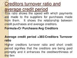 Turnover Ratios 1