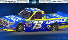 La course de truck se déroulera dimanche… nascar camping world truck series, nascar cup series 27 mars 2021. Gen Camping World Ford F150 By Ace Threwid Trading Paints