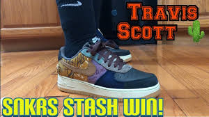 Nike air jordan 6 retro sp x travis scott. Snkrs Win Travis Scott Cactus Jack Air Force 1 Review On Foot Youtube