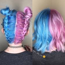 Saving For Future Reference Hair Styles Hair Color Pastel Split Dyed Hair